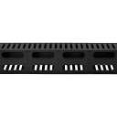 Thumbnail 5 de Ordenador de Cables LinkMade RAD-2PL Metal/Plastico 2U Color Negro