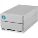 Thumbnail 1 de LaCie 2big Dock Thunderbolt 3 - Orden unidad de disco duro - 16 TB - 2 compartimentos (SATA-600) - HDD 8 TB x 2 - USB 3.1, Thunderbolt 3 (externo)