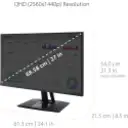 Thumbnail 11 de Monitor Viewsonic VP2756-2K 27" QHD 2560*1440 LED IPS DP HDMI USB3.2 USB-C 60Hz