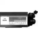 Thumbnail 1 de FUENTE PODER 650W/24P 2POWER/2SATA APTA I7-14700/ ES-650W BLACK 12CM FAN