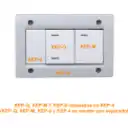 Thumbnail 3 de KALOP Blanco Teclon/2 3pin 9/24 Interruptor 16A 250V req/KEP-A KL40126