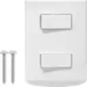 Thumbnail 2 de BTICINO Modus 2-interruptor-10A Unipolar-915 c/Base/Tapa Blanca Armado