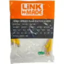 Thumbnail 2 de LINKMADE 4un 50cm Cat5E Amarillo LSZH Cable Patch Inyectado Multifil