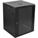 Thumbnail 3 de Gabinete Rack Pared Linkmade RK15-6L, 15U 60cm Fondo, Inc-2U Negro
