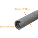 Thumbnail 2 de 32mm Rollo-50mts Conduit Flexible Metalico Cubierto-PVC PCFC