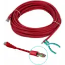 Thumbnail 4 de Cable de Red Linkmade Categoria 5e Rojo Longitud 10 metros Patch Inyectado Mult.