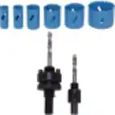 Thumbnail 2 de FERRETOOLS 6-Copas Sierras Madera 19-64mm 3/4-2 1/2pulg Juego-9-piezas