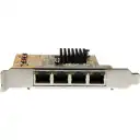 Thumbnail 1 de Tarjeta de Red StarTech 4 Puertos RJ-45 10/100/1000Base-T Gigabit 1Gbps PCIe x4 