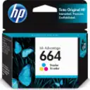 Thumbnail 0 de Cartridge HP 664 Tricolor Tinta para Deskjet IA 1115/2135/3635/3775, 100Pág 2ml 