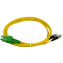 Thumbnail 2 de 2mt SC/APC-FC/UPC MonoModo SM Duplex Jumper Cable Fibra 9/125um 3mm