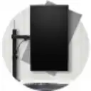 Thumbnail 9 de Brazo Ergo SmartFit Extendido Negro Monitor 32