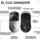 Thumbnail 4 de Mouse Gamer Inalámbrico Logitech PRO X2 SUPERSTRIKE Óptico 44000dpi Blanco/Negro