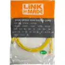Thumbnail 2 de LINKMADE 2MT CAT5E AMARILLO LSZH CABLE PATCH INYECTADO MULTIFILAR