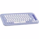 Thumbnail 2 de Kit Teclado y Mouse Logitech Pop Icon Conectividad Inalámbrica BT Lila/Blanco