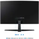 Thumbnail 4 de Monitor Curvo Samsung S36GD 24" FHD 1920*1080 VA 1*HDMI 1*VGA 100hz 4 (GTG)