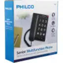 Thumbnail 1 de TELEF. NUMEROS GRANDES PHILCO NEGRO 170BK