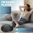 Thumbnail 4 de RADIO BOOMBOX CD BT TAZ3300B PHILIPS