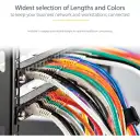 Thumbnail 1 de Cable de Red StarTech Cat6  1mt Sin Enganches Color Negro