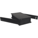 Thumbnail 1 de Rack Mesa Negro Puertafierro Linkmade Liso 2U-138MM 30CMFONDO