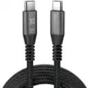 Thumbnail 2 de Klip Xtreme - USB cable - 24 pin USB-C - 3 m - Black - 100W 10Gbps Braided Fst Charg
