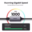 Thumbnail 1 de Adaptador Ugreen USB-C 3.1 RJ-45 Gigabit 10/100/1000 Material Aluminio CM199