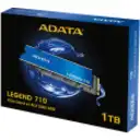 Thumbnail 6 de Unidad SSD AData Legend 710 1TB M.2 22*80 PCIe G3x4 Lec 2400MB/s Esc 1800MB/s