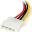 Thumbnail 2 de Cable Poder Adaptador SATA con ángulo izq. 15 pines a Molex 4 Pines 