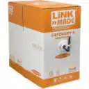 Thumbnail 0 de LINKMADE 305MTS UTP EXTERIOR-PE UNIFILAR NEGRO CAT6 COBRE 305 m