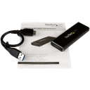 Thumbnail 5 de Cofre Porta SSD M.2 a USB3.0 NGFF Externo color Negro - StarTech