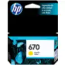 Thumbnail 12 de Cartridge HP 670 Amarillo Tinta para Imp Deskjet 3525/4615/4625/5525, 300Pág 50g