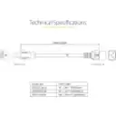 Thumbnail 3 de 10ft 14AWG Computer Power Cord NEMA 5-15