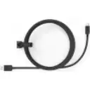 Thumbnail 0 de Cable USB-A a USB-C, USB 2.0, 1.2 Mt Rugged Dusted negro