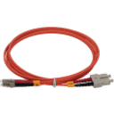 Thumbnail 1 de 2mt LC-SC OM1 MultiModo MM Duplex Jumper Fibra 3mm 62.5/125um