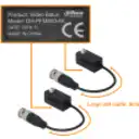 Thumbnail 3 de DAHUA 4K Video Balun 1-Par Pin-Push CAT5E/6 Pasivo CCTV BNC-Macho