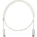 Thumbnail 0 de Panduit NetKey - Patch cable - RJ-45 (M) to RJ-45 (M) - 2.13 m - foiled unshielded twisted pair (F/UTP) - CAT 6a - IEEE 802.3af/IEEE 802.3at/IEEE 802.3bt - booted, halogen-free, snagless, stranded - off white