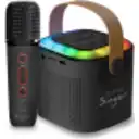 Thumbnail 0 de MLAB KARAOKE MY LIL FIRST SINGER CON LUZ RGB 1 MICROFONO INALAMBRICO BLACK
