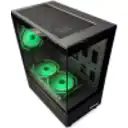 Thumbnail 4 de Gabinete Gamer ESGAMING H60, 5 Ventiladores ARGB, m-ATX, Negro