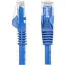 Thumbnail 1 de Cable de Red StarTech Cat6 UTP RJ45 Sin Enganches 15cm Color AZUL
