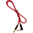 Thumbnail 1 de 3,5mm-MM 90-Grados Macho-Macho 0,5mt Cable Audio Plug Phone-1/8 50cm