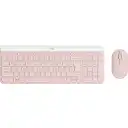 Thumbnail 0 de Kit Teclado Mouse Inalámbrico Logitech Slim MK470, 2.4GHz, USB Color Rosado