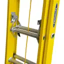 Thumbnail 3 de 3,8-7,60mt 140kg Telescopica Fibra De Vidrio 28-Peldano Escalera