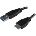 Thumbnail 1 de 2m 6ft Slim USB 3.0 Micro B Cable