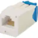 Thumbnail 0 de Category 6A, UTP module, 8 pos 8 wire, Universal, WHITE, TG Style.