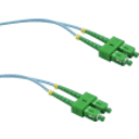 Thumbnail 1 de 1mt SC/APC-SC/APC OM3 Multimodo MM Duplex Jumper Fibra LSZH