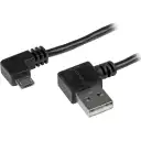 Thumbnail 0 de Cable USB a Micro USB Conector a la Derecha Cargador para Móvil o Tablet 1 Metro