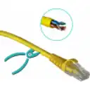 Thumbnail 0 de FURUKAWA 3m Cat5e Amarillo U/UTP CM Cable Patch RJ45 Multilan 35103805