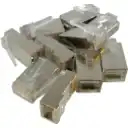 Thumbnail 1 de LINKMADE 10-unids p/Multifilar Cat6 FTP STP Conector RJ45 Metalico