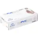 Thumbnail 0 de 100-unids Talla-L 50-pares Guantes PVC Blanco Desechable Grande Vinilo