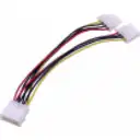 Thumbnail 1 de 1-MOLEX-M 2-MOLEX-H Cable de poder tipo-Y 15cm
