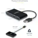 Thumbnail 5 de HUB StarTech ST4200MINI2, USB 2.0 de 4 Puertos -  480Mbps